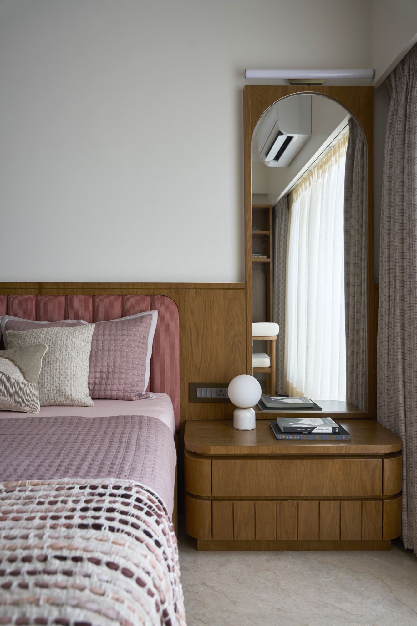 Interior detail from the Estella residence designed by Bombay Building Workshop